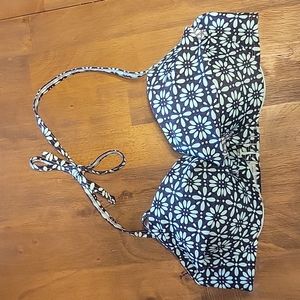Aerie Floral Bikini Top